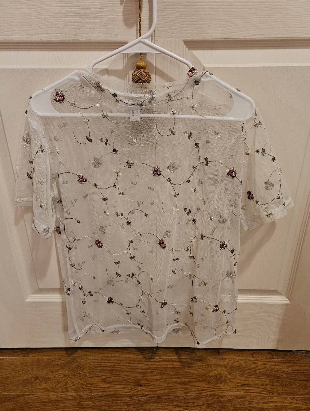 Floral Lace Top by Streetwear Society